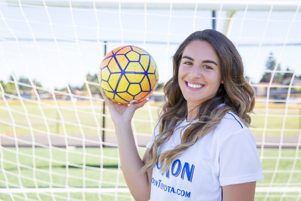 soccer player senior girl